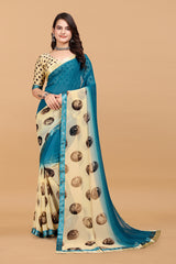 Laxmipati Meera 007 Georgette Blue Saree