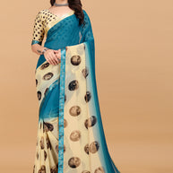 Laxmipati Meera 007 Georgette Blue Saree