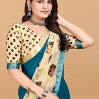 Laxmipati Meera 007 Georgette Blue Saree