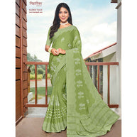Laxmipati Niharika N-2008 Chiffon Olive Saree