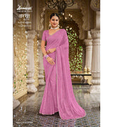 Laxmipati Barkha N-2038 Chiffon Pink Saree