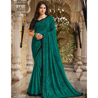 Laxmipati Barkha N-2049 Chiffon Dark Rama Saree