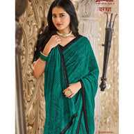 Laxmipati Barkha N-2049 Chiffon Dark Rama Saree