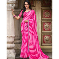 Laxmipati Barkha N-2056 Georgette Baby Pink Saree
