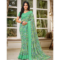 Laxmipati Indu N-2073 Georgette Multicolor Saree