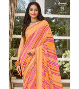 Laxmipati Indu N-2078 Georgette Multicolor Saree