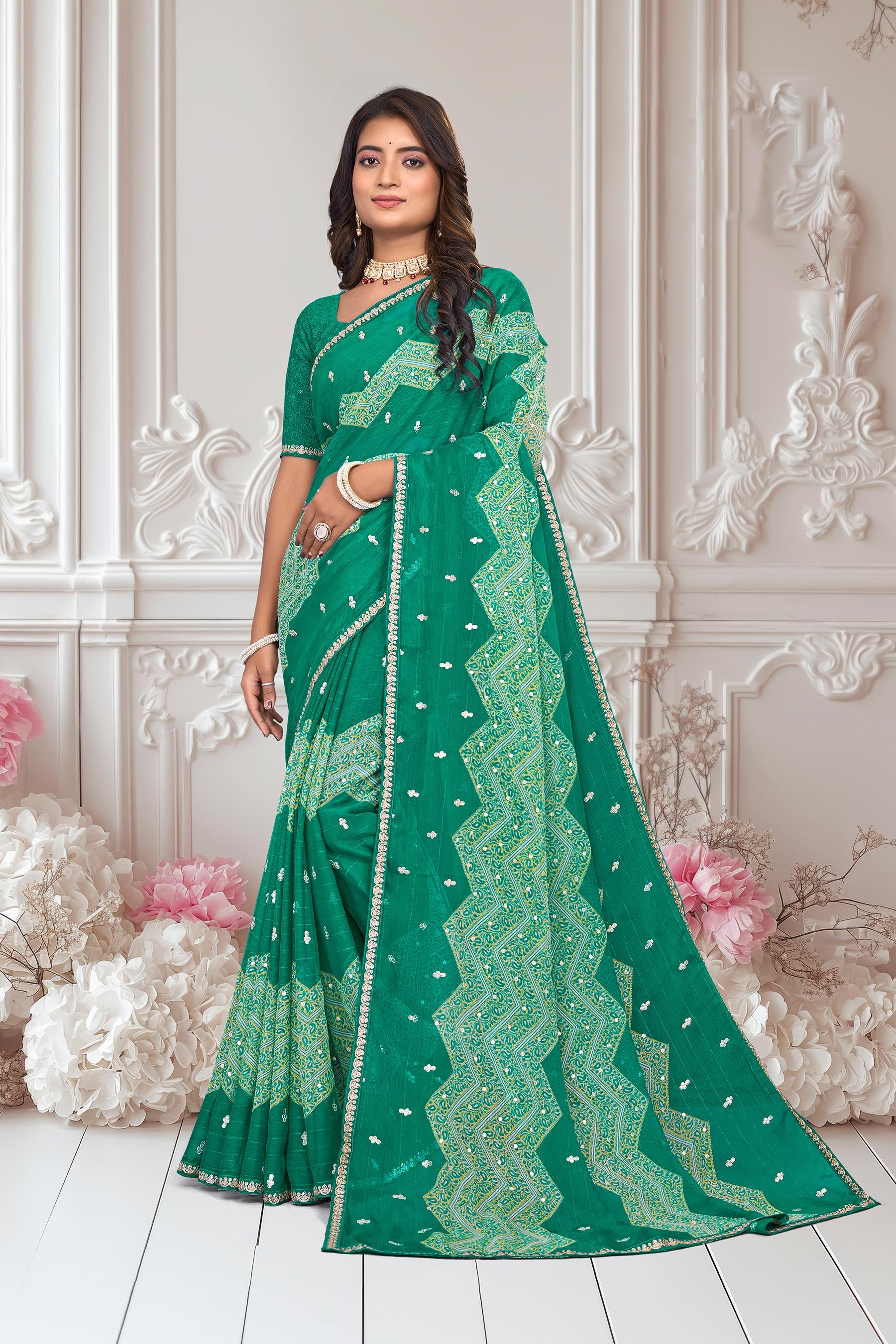 Party wear saree