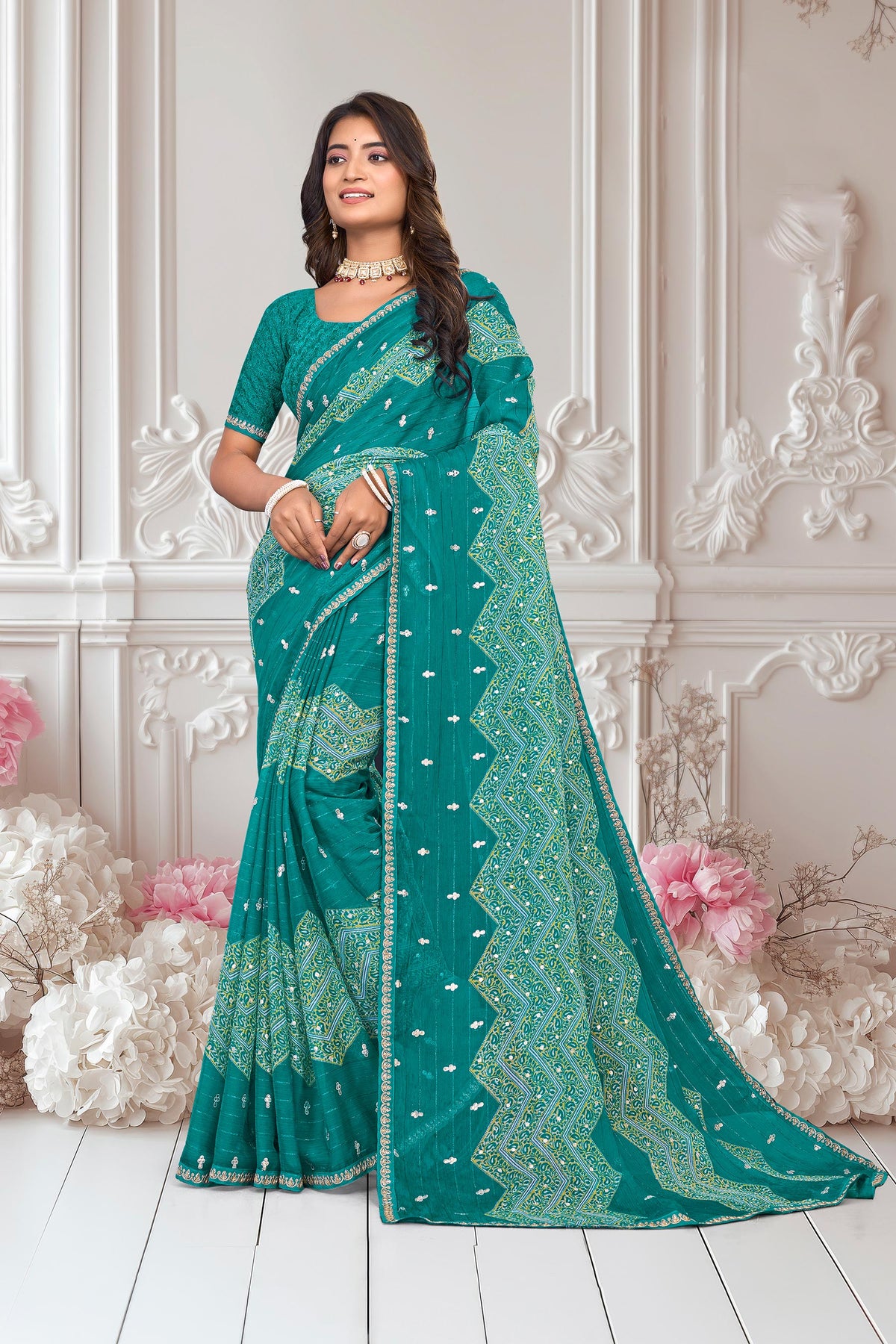 Party wear saree