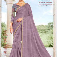Laxmipati Diwani N-2136 Chiffon Mauve Saree
