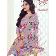 Laxmipati Gulbhar N-2167 Georgette Purple Saree