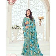 Laxmipati Gulbhar N-2168 Georgette Multicolor Saree