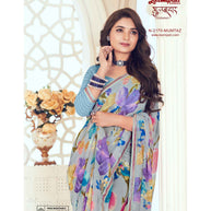 Laxmipati Gulbhar N-2170 Georgette Blue Saree