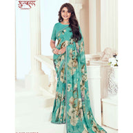Laxmipati Gulbhar N-2172 Georgette Multicolor Saree
