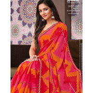 Laxmipati Amrit Varsha N-2191 Chiffon Multicolor Saree