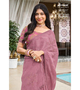 Laxmipati Amrit Varsha N-2192 Organza Magenta Saree