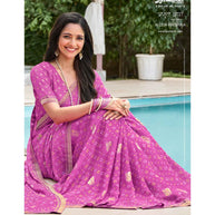 Laxmipati Amrit Varsha N-2204 Chiffon Pink Saree