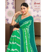 Laxmipati Amrit Varsha N-2205 Chiffon Multicolor Saree