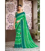 Laxmipati Amrit Varsha N-2205 Chiffon Multicolor Saree