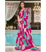 Laxmipati Amrit Varsha N-2206 Georgette Multicolor Saree