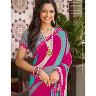 Laxmipati Amrit Varsha N-2206 Georgette Multicolor Saree