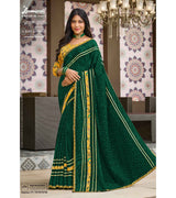 Laxmipati Amrit Varsha N-2207 Chiffon Green Saree