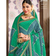 Laxmipati Amrit Varsha N-2209 Chiffon Multicolor Saree