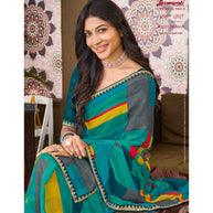 Laxmipati Amrit Varsha N-2211 Satin Multicolor Saree