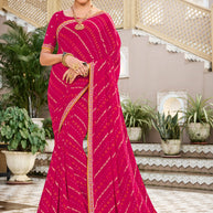 Laxmipati Mangla N-2247 Chiffon Rani Saree