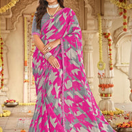 Laxmipati Dhan_laxmi N-2260 Art Silk Pink Saree