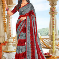 Laxmipati Dhanlaxmi N-2278 Chiffon Multicolor Saree
