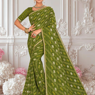 Chiffon sarees party wear