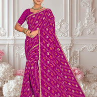  Georgette saree