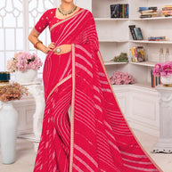 Printed saree