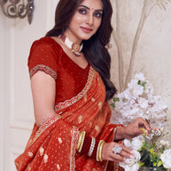 navratri saree