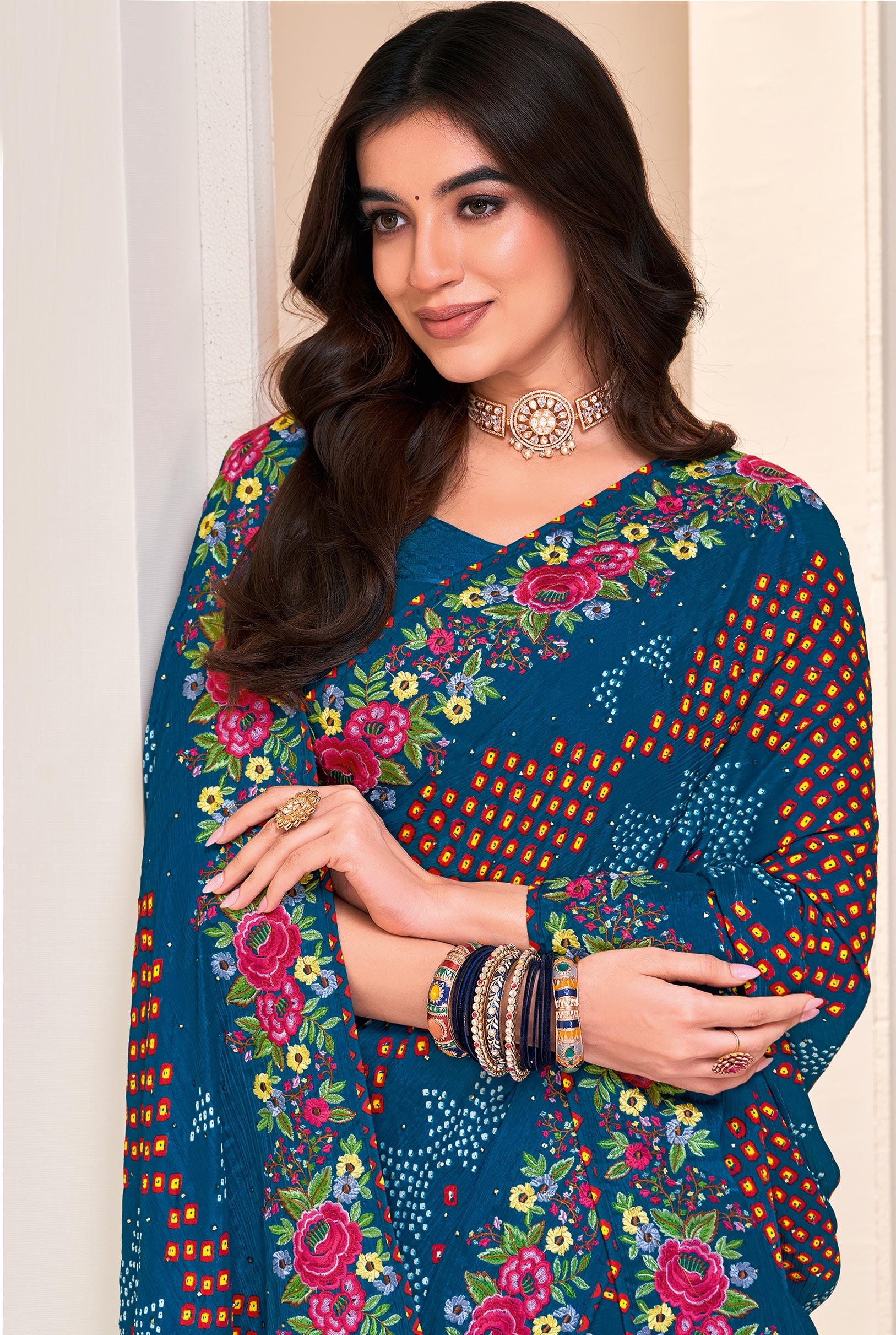 navratri saree colours