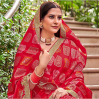 Bandhani Saree