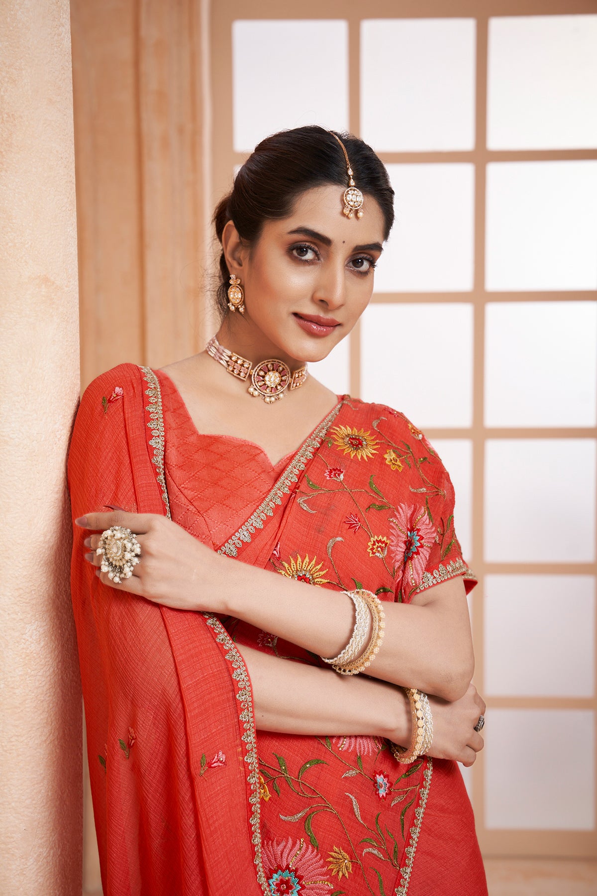 georgette saree for wedding