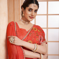 georgette saree for wedding