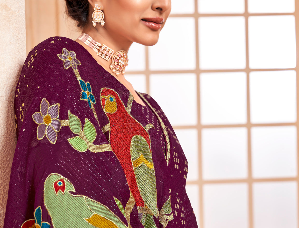 latest saree design