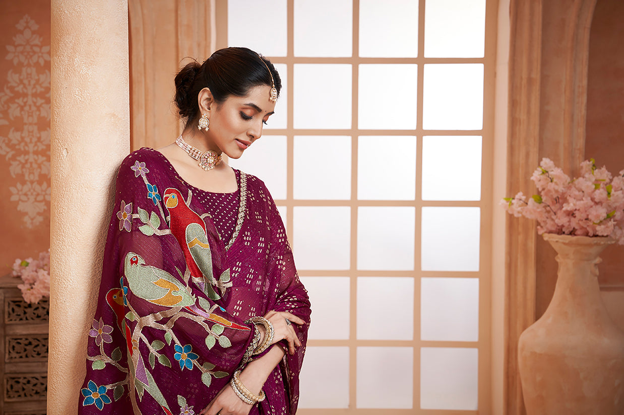 chiffon sarees online