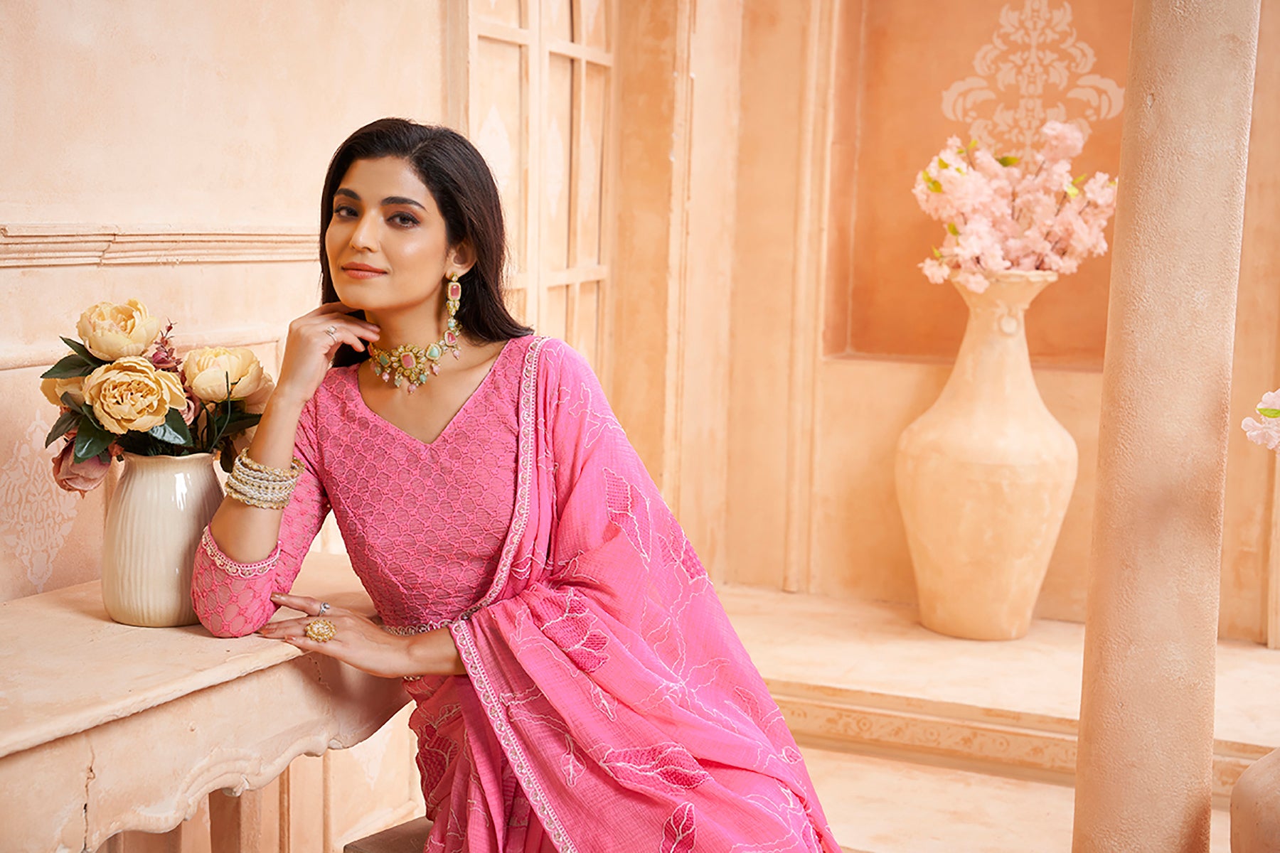 simple saree