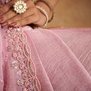 Stylish designer saree