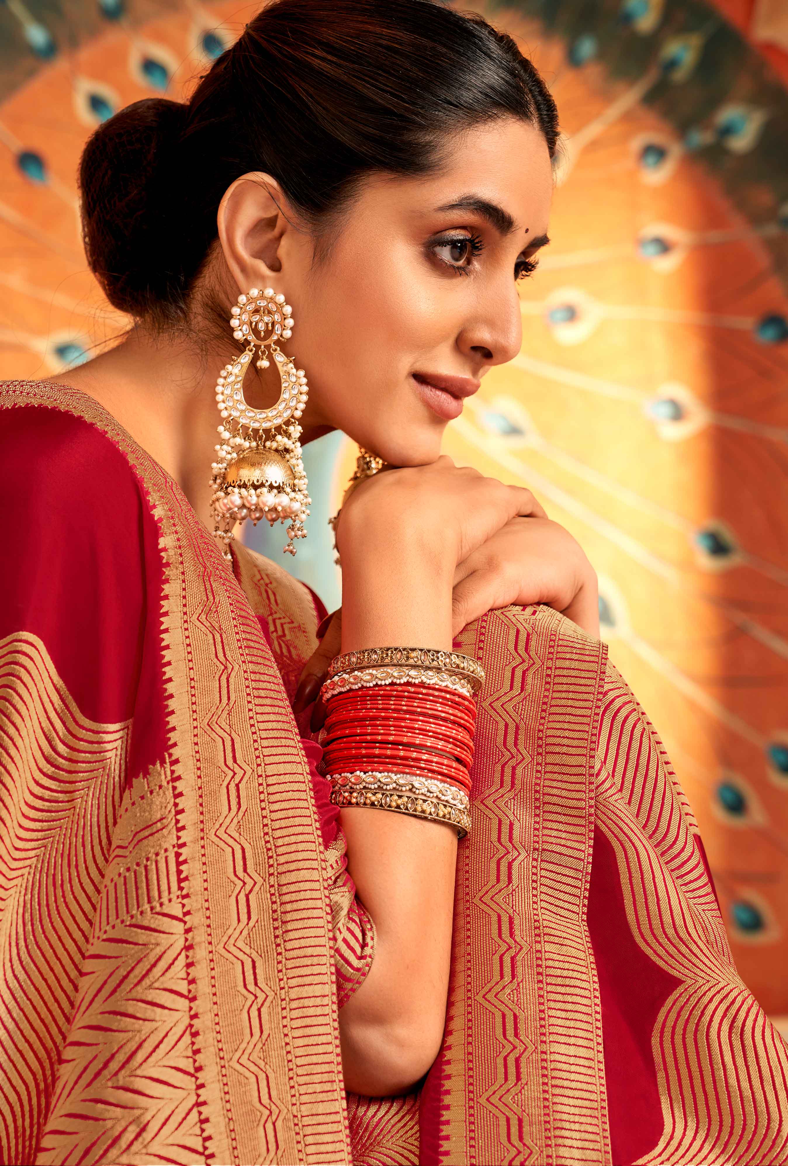 Rich woven designer saree