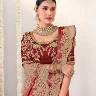 Designer festive saree
