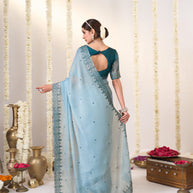 Day wear chiffon saree