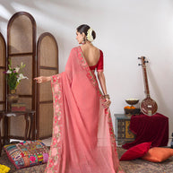 Elegant party saree