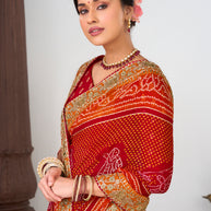 traditional festive saree