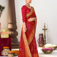  sequin stone work saree