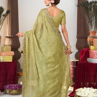 elegant party wear saree 