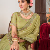 designer festive saree
